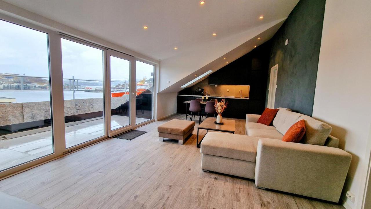 Lovely 2-Bedroom Loft With Panoramic View. Kristiansund Exteriér fotografie